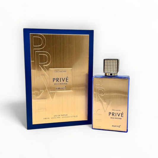 Exclusive Prive Blue Intense. MEN EDP - 80ML (2.7 OZ) BY RIIFFS