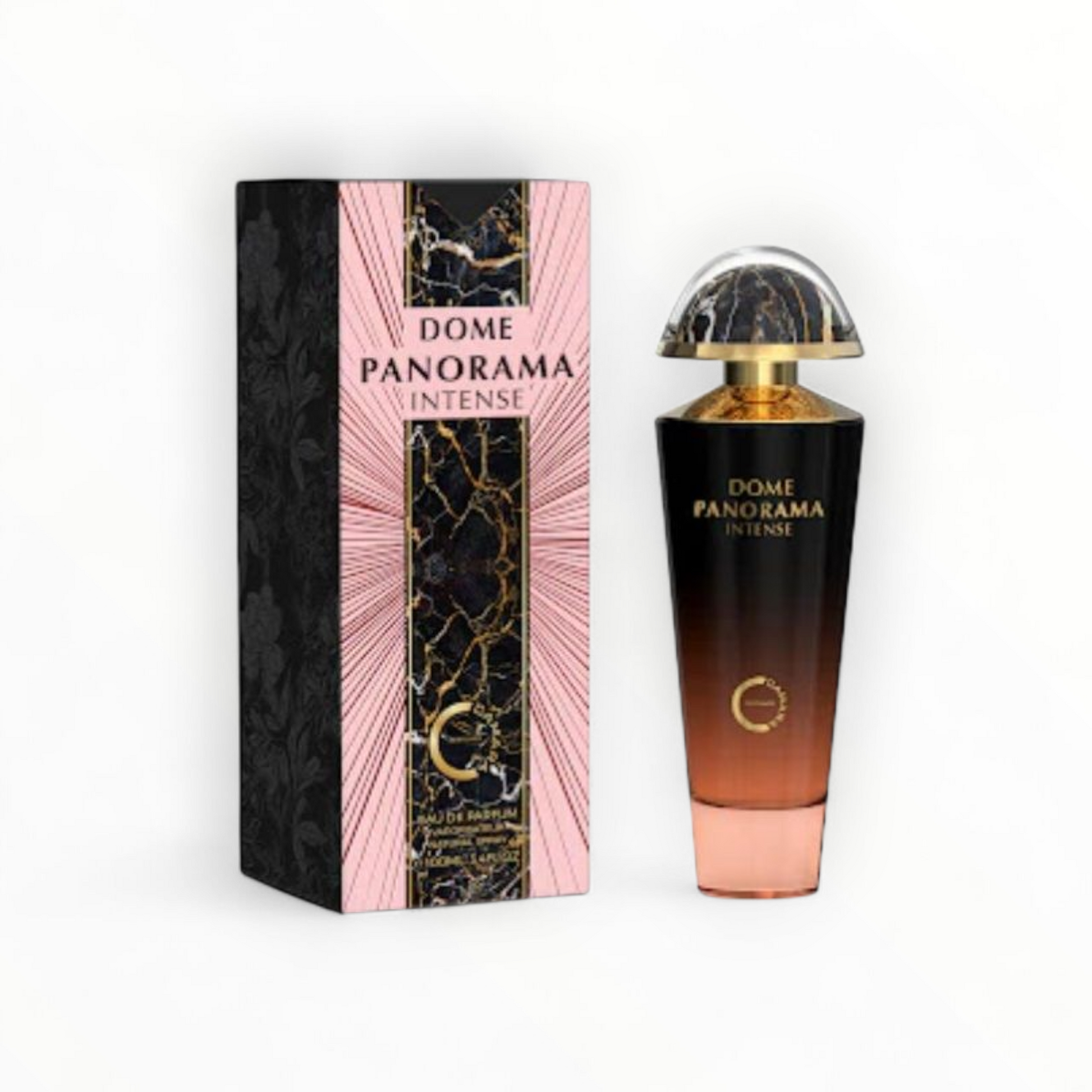 Dome Panorama Intense is a blooming Eau de Parfum with notes of Tuberose, Night Blooming Jasmine, Orange Blossom Patchouli.