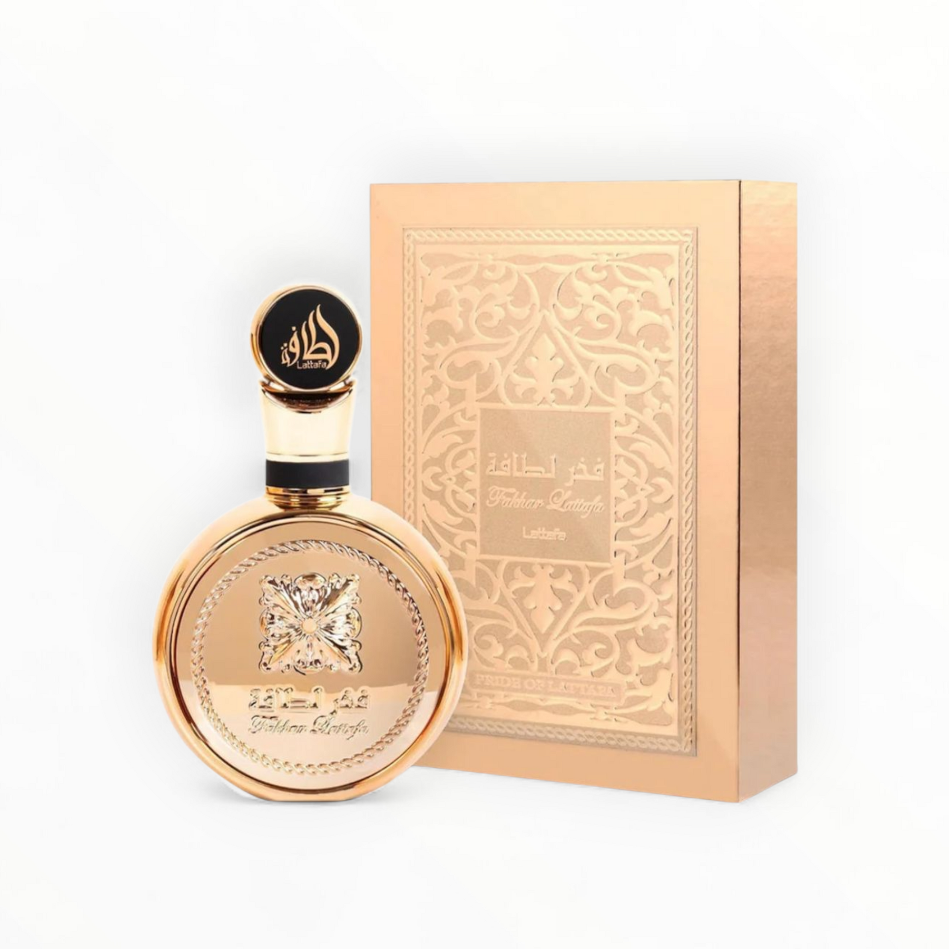The warm, spicy and floral scent of Fakhar Extrait is an interesting fragrance for women and men from the design house of Lattafa Perfumes.