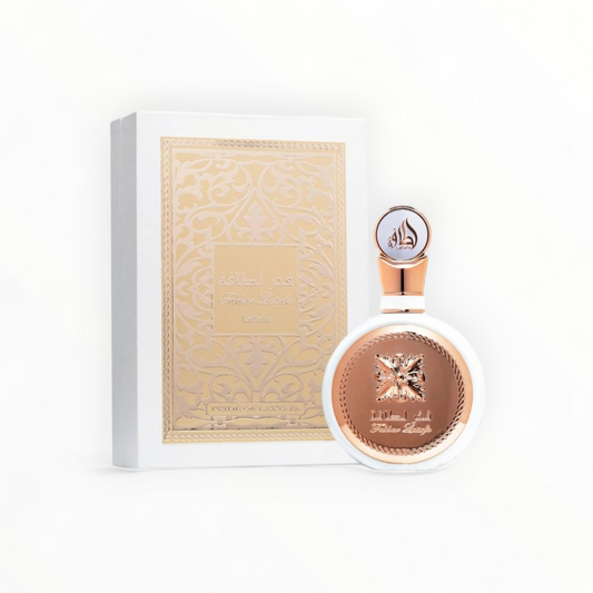The woody, floral and musky fragrance of Lattafa Fakhar is an enchanting scent for women and men from the design house of Lattafa Perfumes.