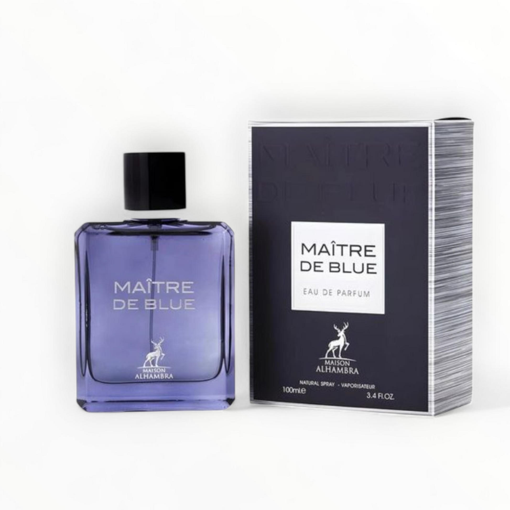 Maitre De Blue, a men's fragrance that embodies sophistication and charm.