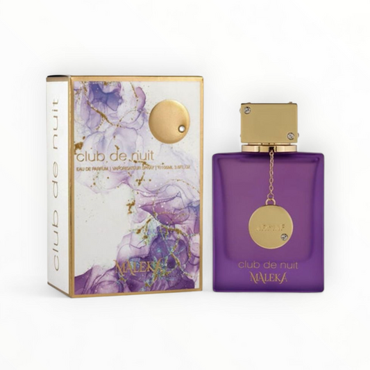 Club De Nuit Maleka for Ladies, a captivating fragrance released in 2025. Is more than just a fragrance it's a statement. 