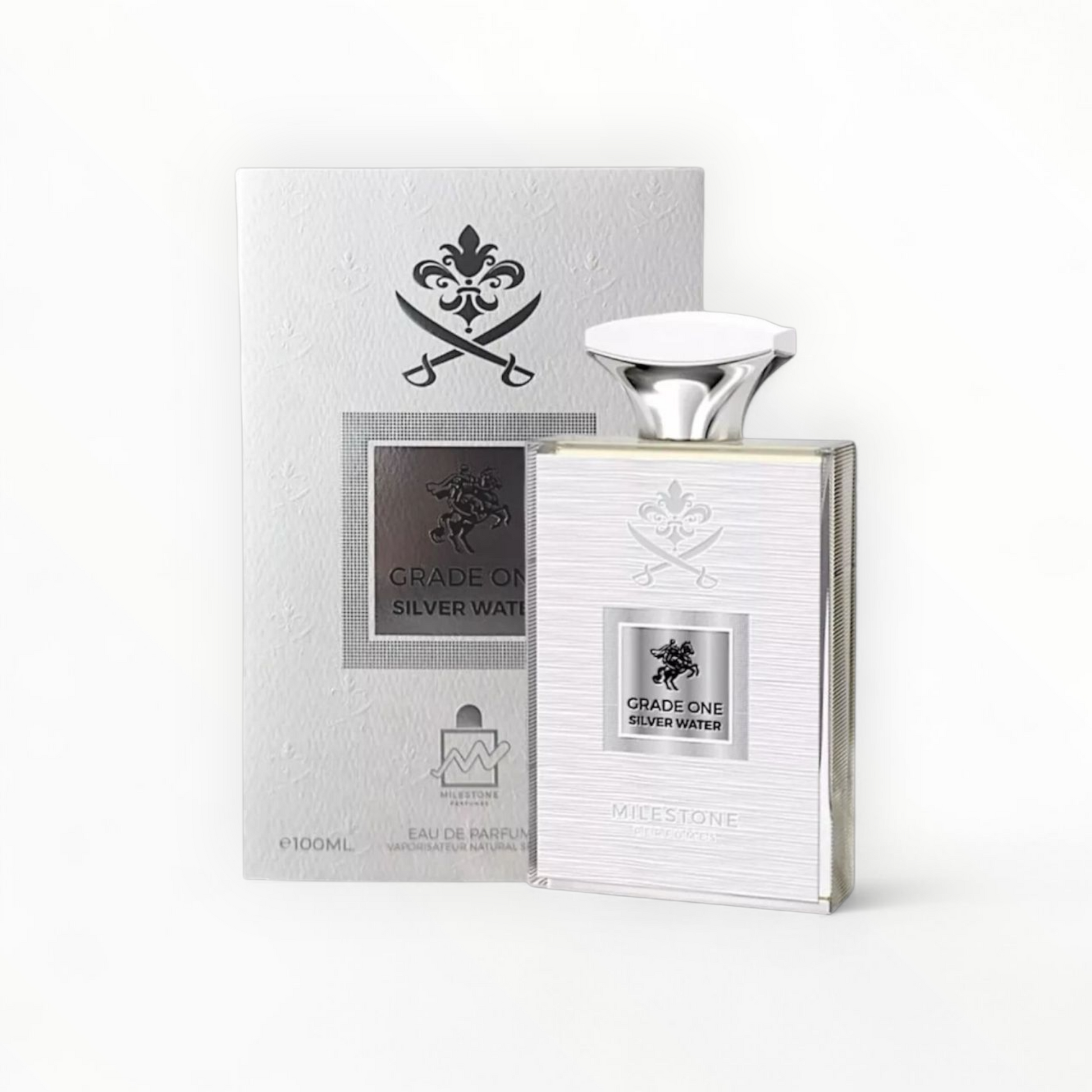 Grade One Silver Water has been meticulously selected to create a fragrance experience that is both invigorating and comforting.