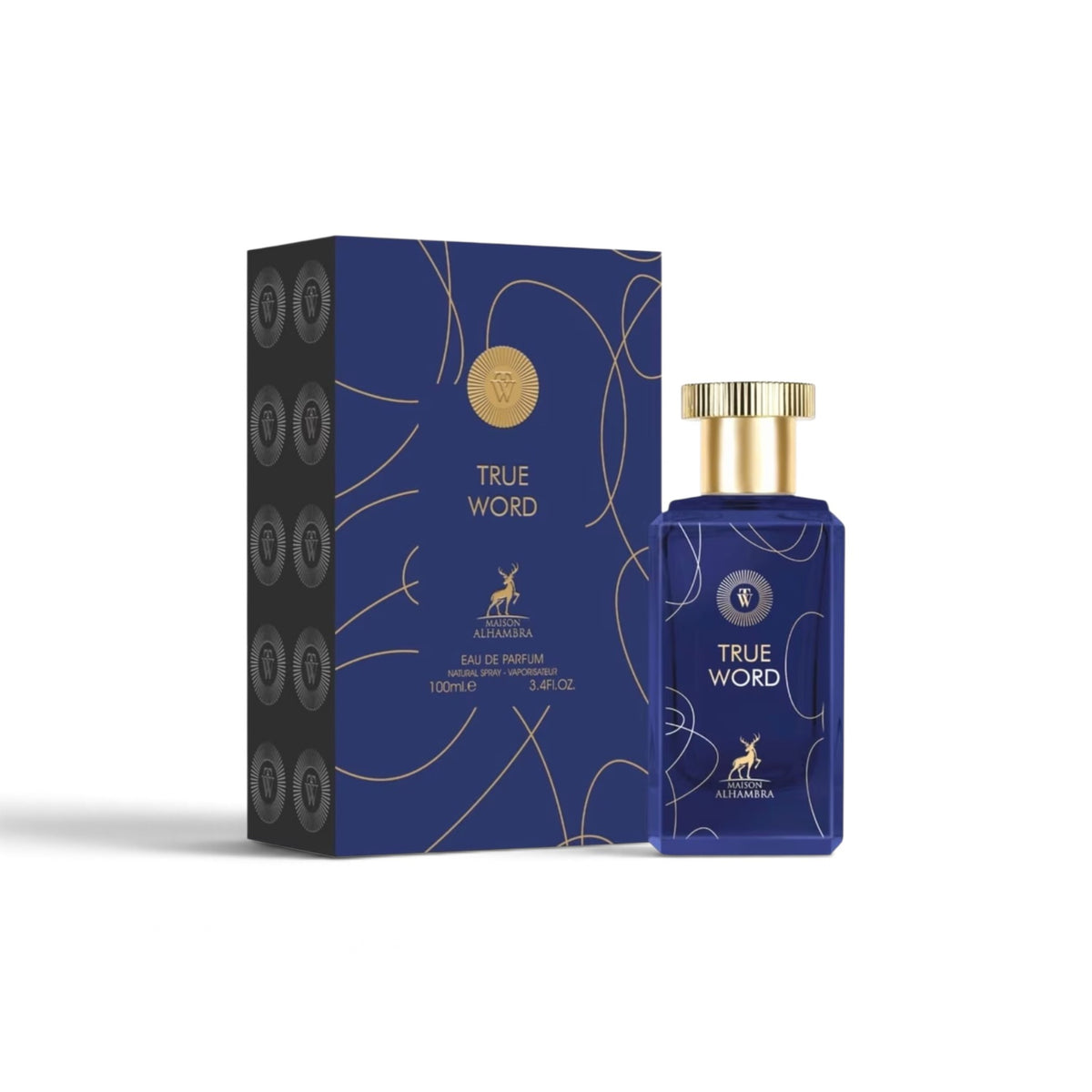 Maison Alhambra Men’s True Word is a versatile fragrance that blends fresh spice, smooth woods, and warm musk for a confident signature scent.